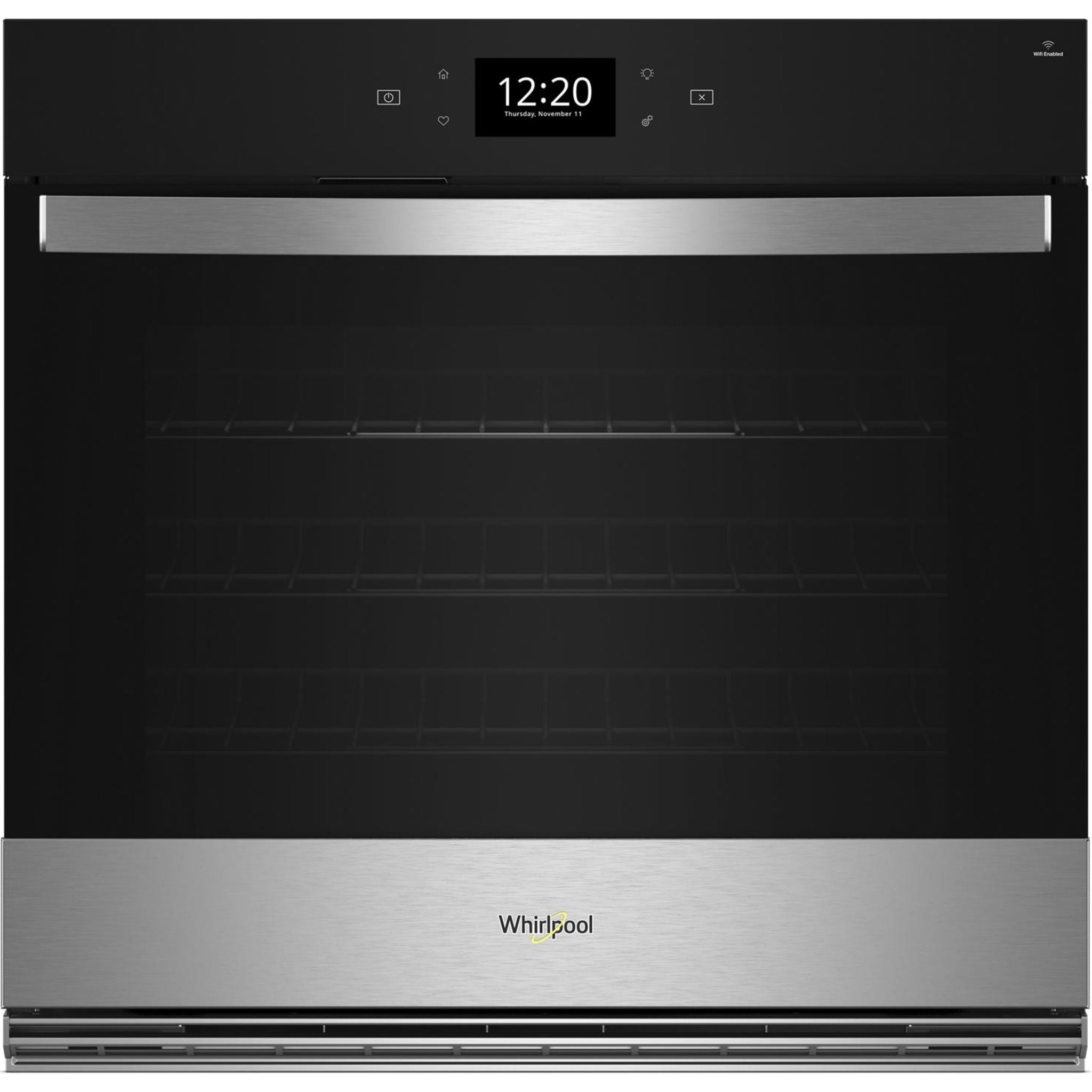 Whirlpool, 30" Single True Convection Wall Oven (WOES7030PZ) - Fingerprint Resistant Stainless Steel