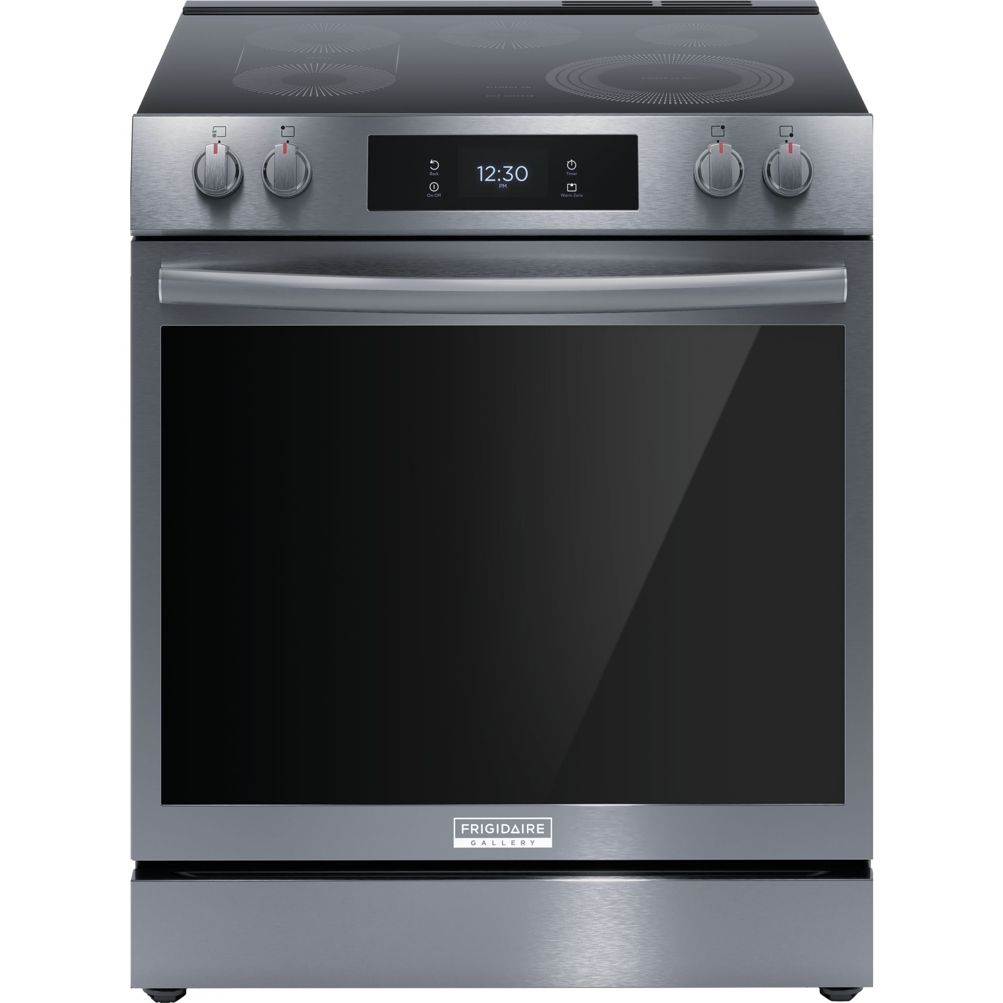 Frigidaire Gallery, Frigidaire Gallery 30" Electric Range (GCFE306CBD) - SmudgeProof Back Stainless Steel