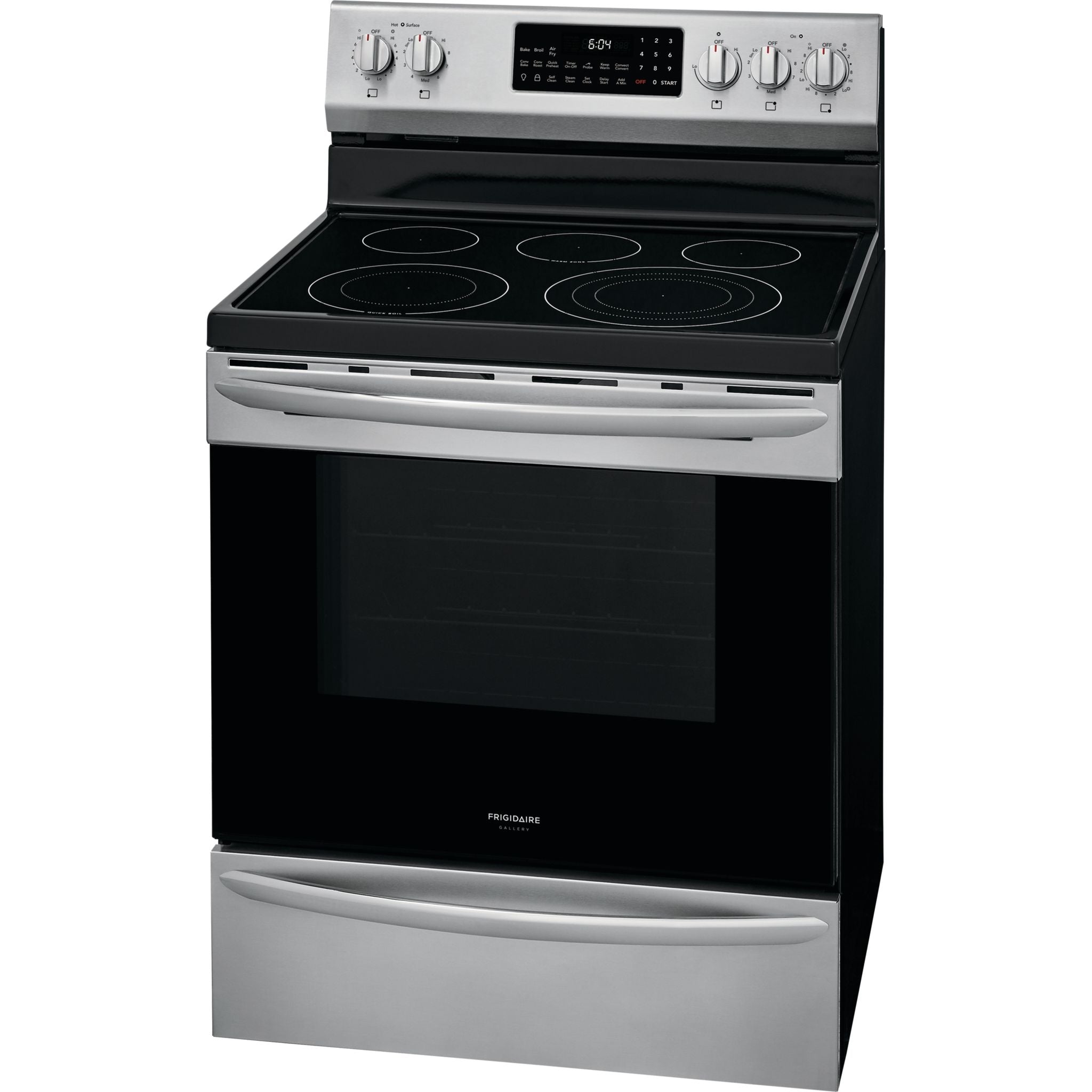 Frigidaire Gallery, Frigidaire Gallery 30" Electric Range (GCRE306CAF) - Stainless Steel