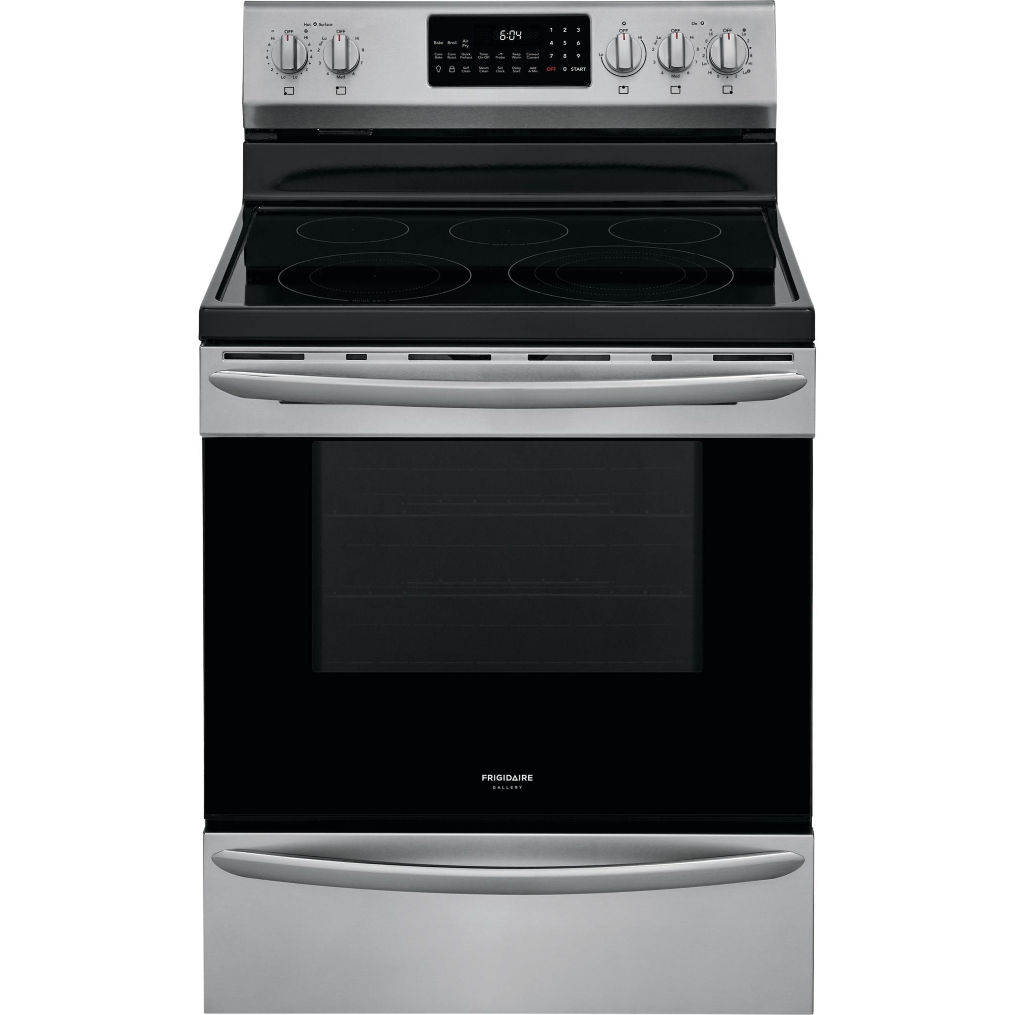 Frigidaire Gallery, Frigidaire Gallery 30" Electric Range (GCRE306CAF) - Stainless Steel