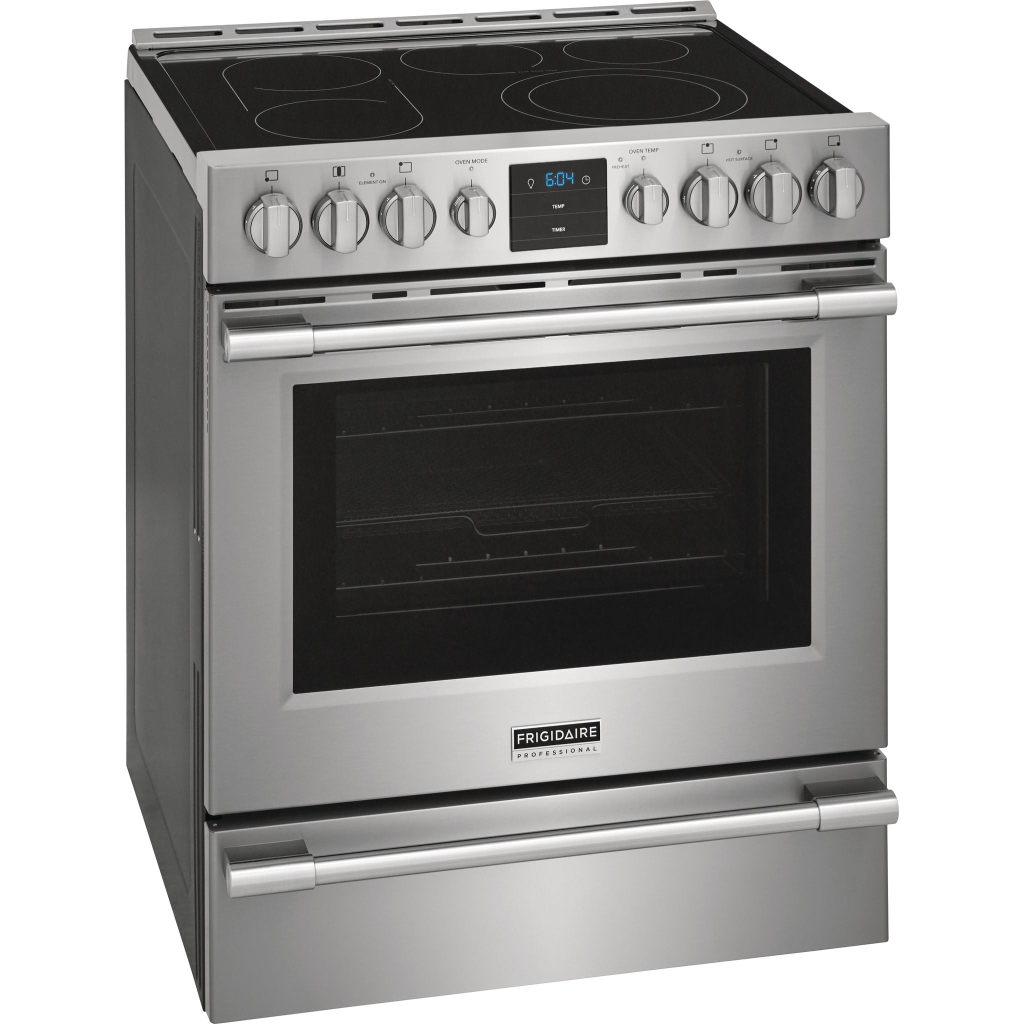 Frigidaire Professional, Frigidaire Professional 30" Electric Range (PCFE307CAF) - Stainless Steel