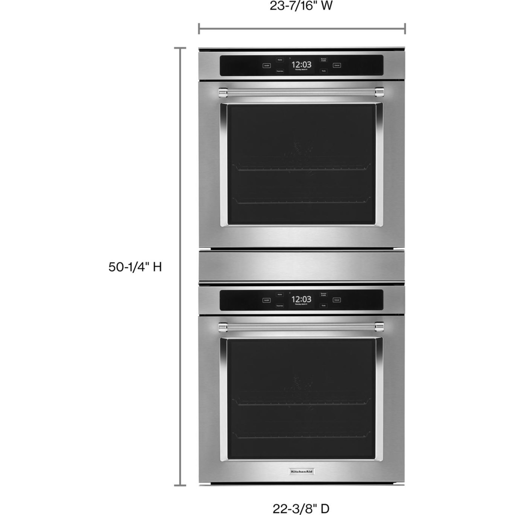 KitchenAid, KitchenAid 24" Wall Oven (KODC504PPS) - Stainless Steel