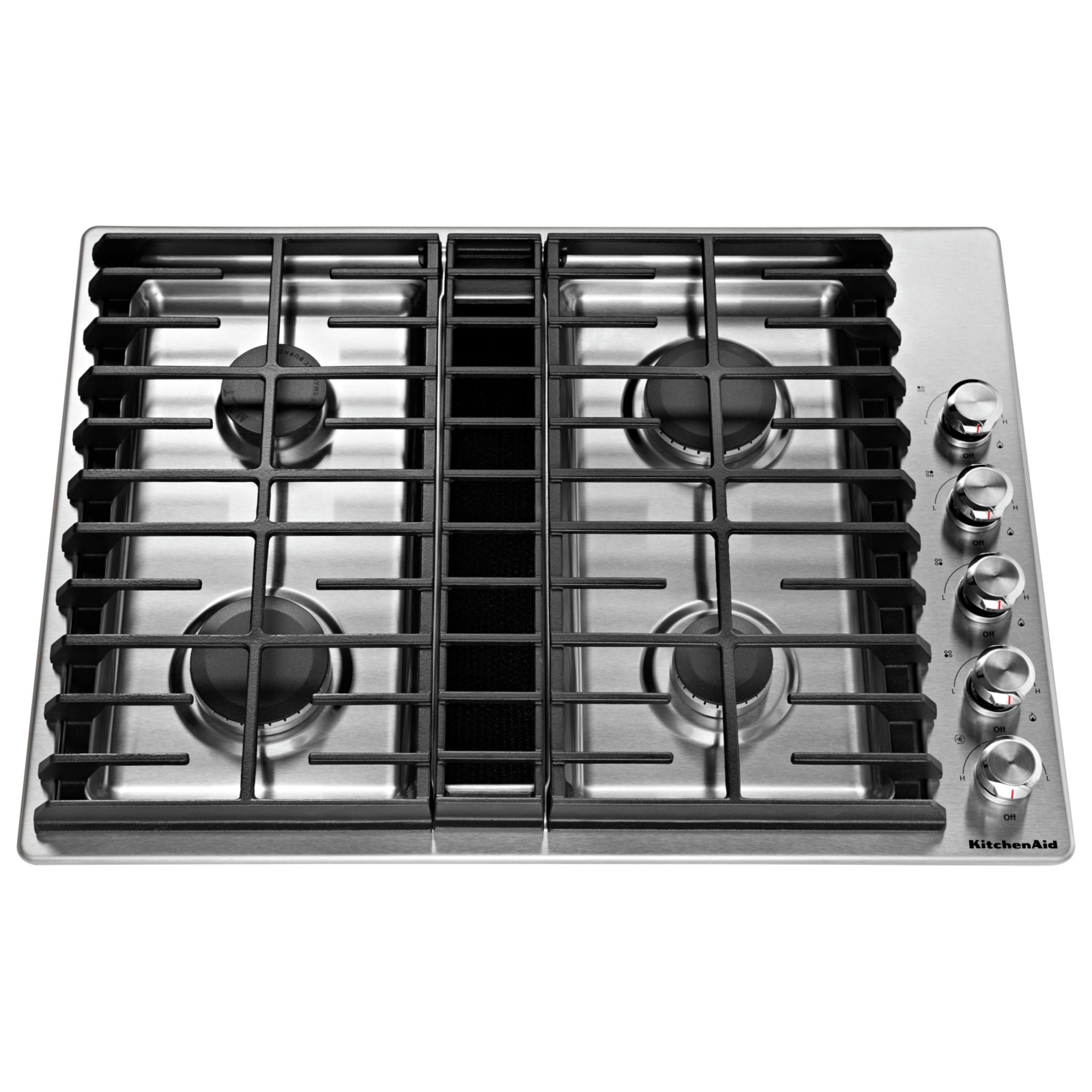 KitchenAid, KitchenAid 30" Cooktop (KCGD500GSS) - Stainless Steel