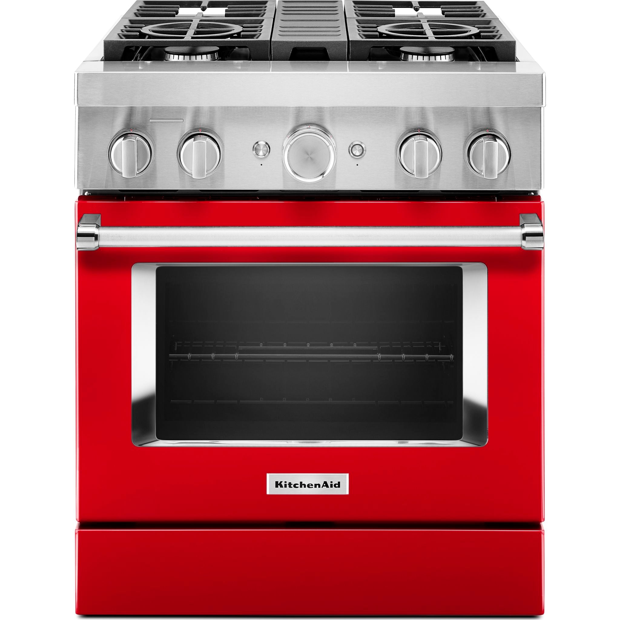 KitchenAid, KitchenAid Dual Fuel Range (KFDC500JPA) - Passion Red