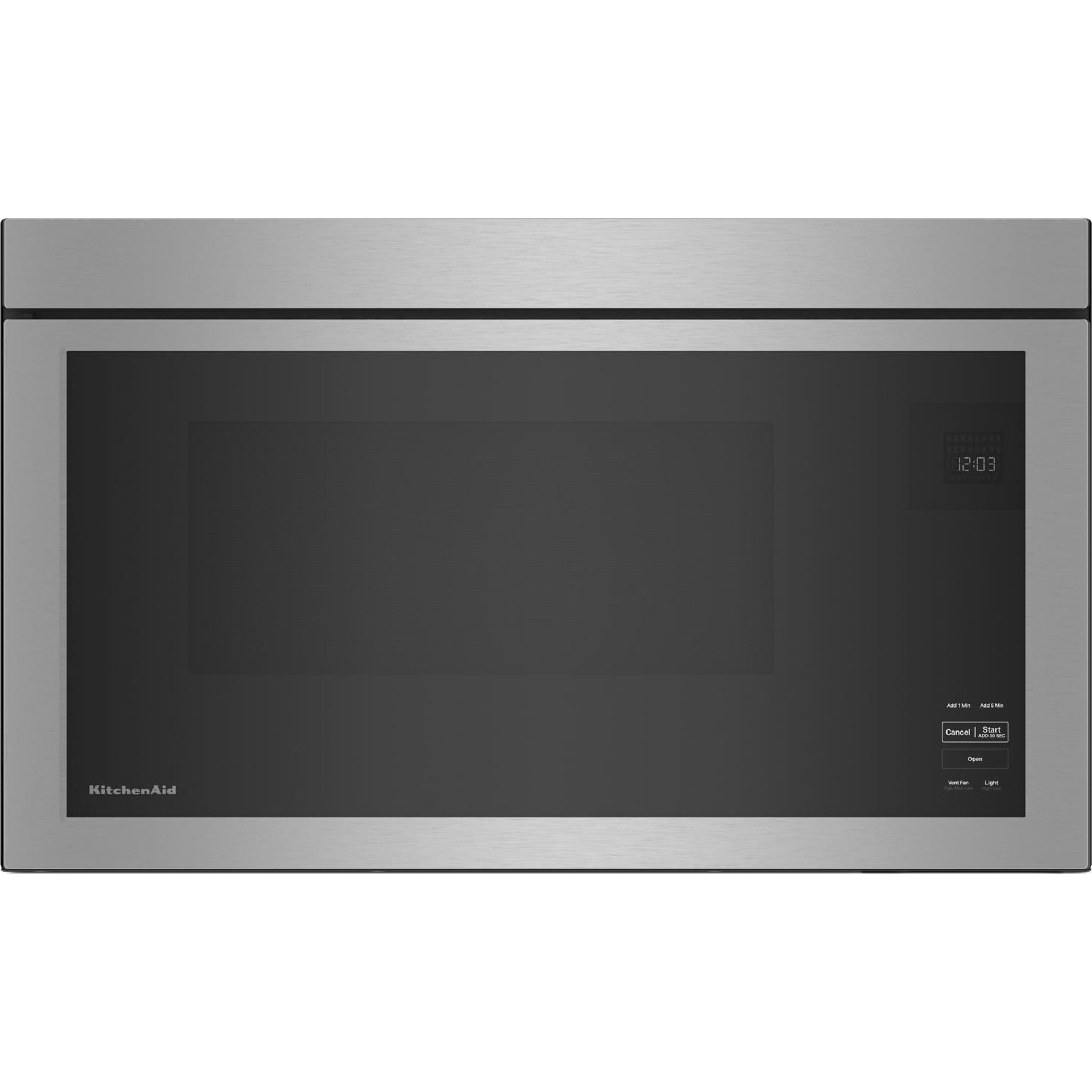 KitchenAid, KitchenAid  Over The Range Microwave (YKMMF330PPS) - PrintShield Stainless