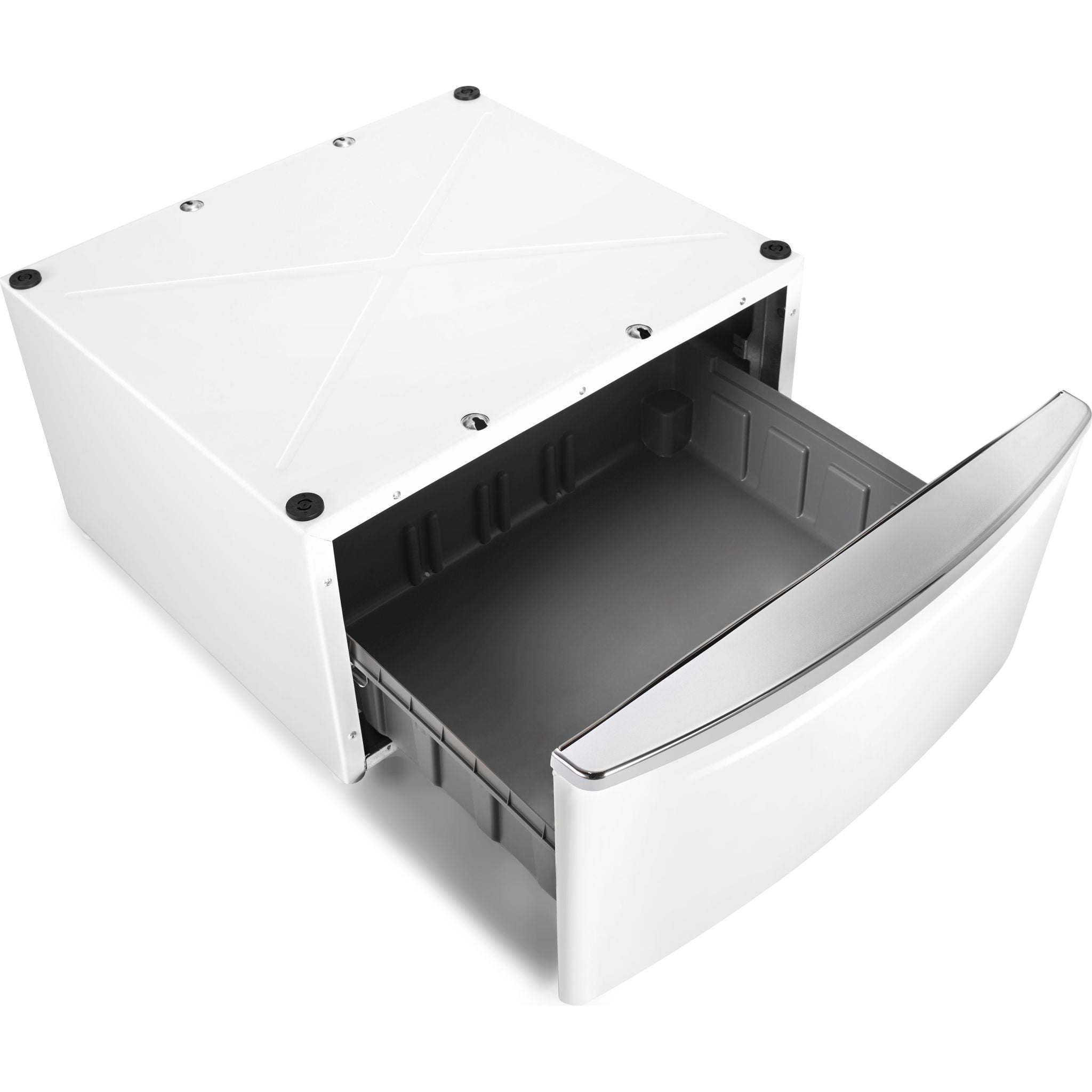 Whirlpool, Pedestal - 2.3 Cu. Ft. Storage Drawer With Chrome (XHPC155XW)