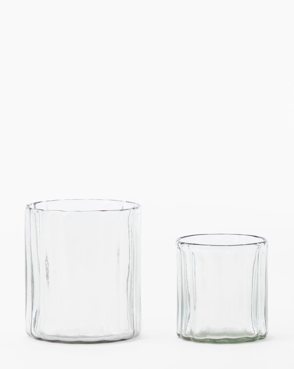 HomArt, Ribbed Glass Vase