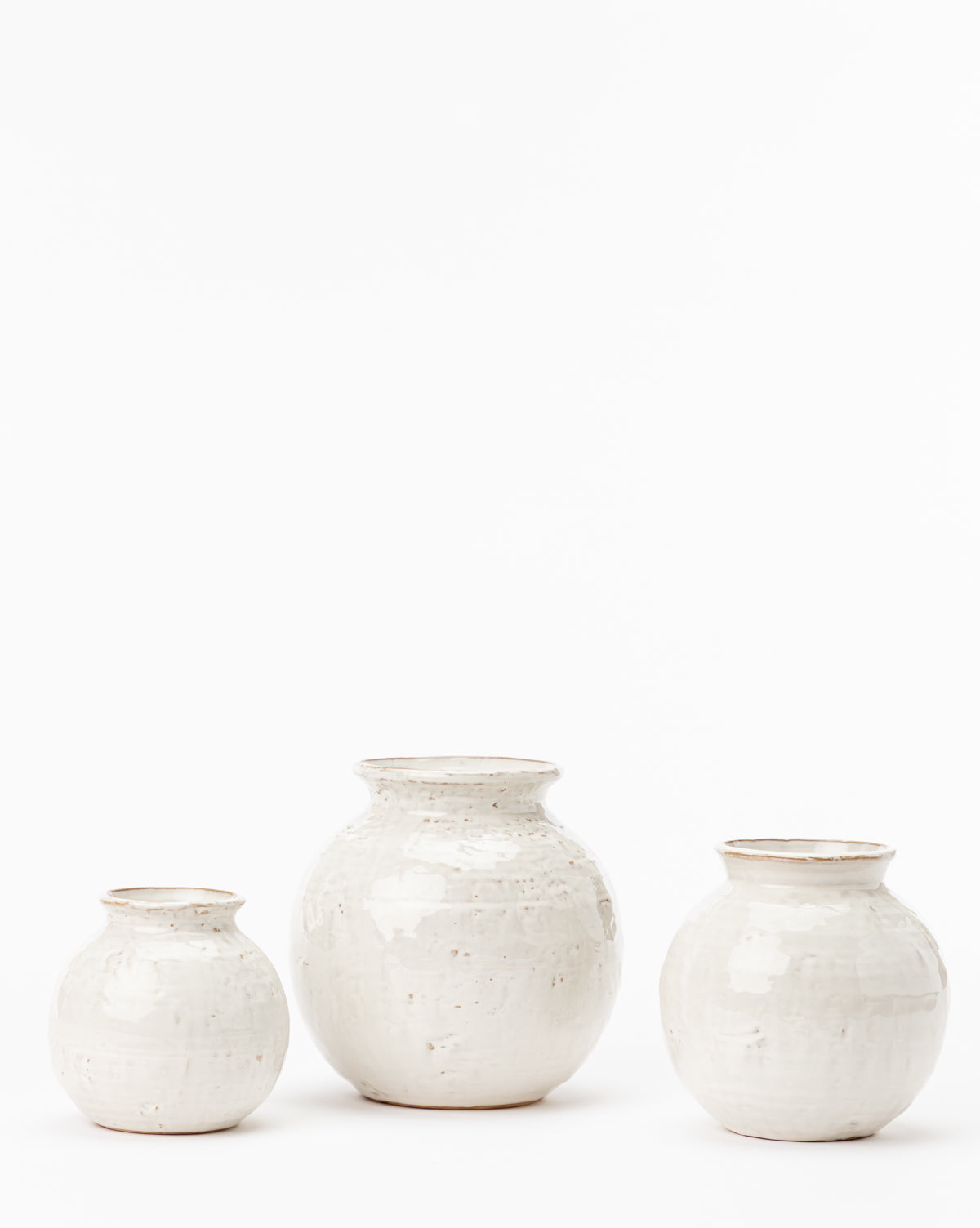 Accent Decor, Rounded Ceramic Vase