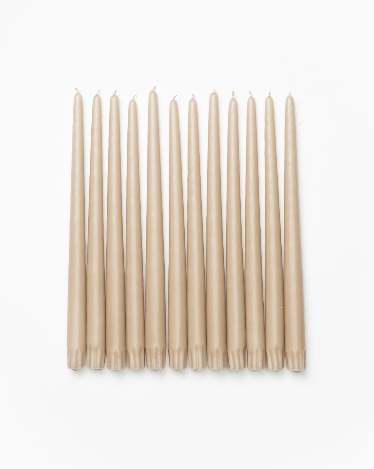 Yummi Candles, Sandstone Taper Candles (Set of 12)