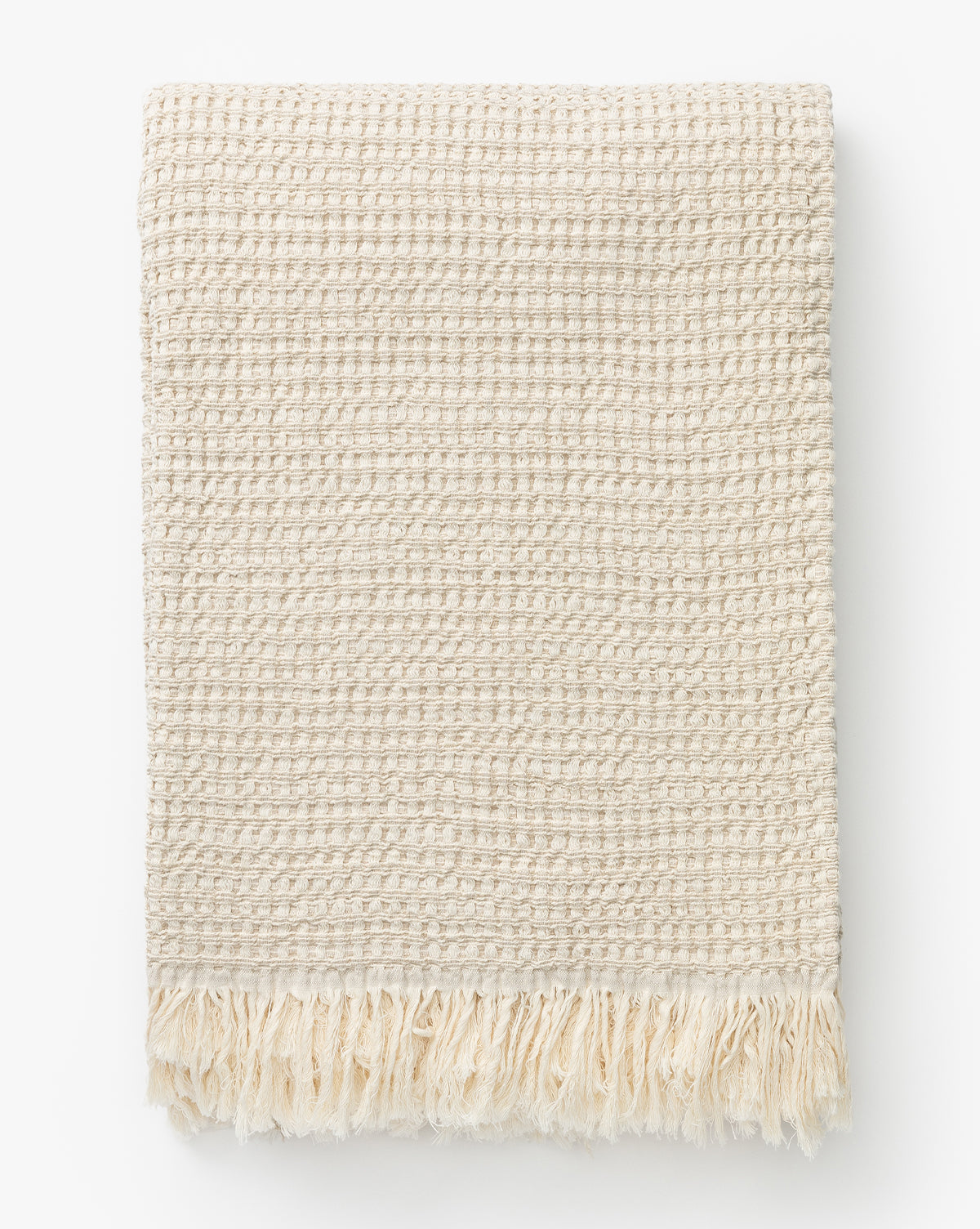 TL At Home, Stonewashed Waffle Cotton Throw